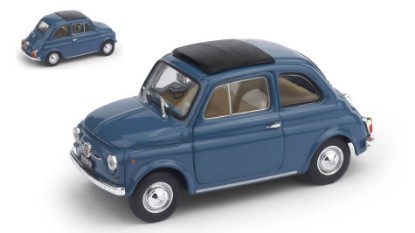 Immagine di FIAT 500F 1965-72 CHIUSA BLU MEDIO 1:43