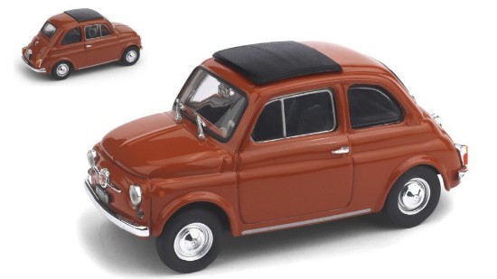 Immagine di FIAT 500F CHIUSA 1965-1972 ROSSO CORALLO CHIARO 1:43