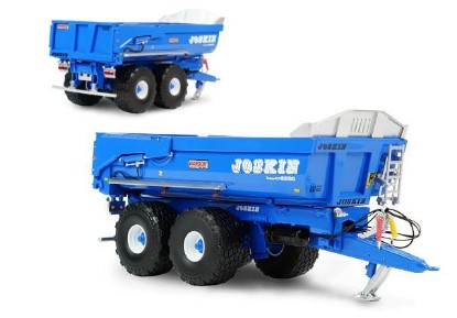 Immagine di JOSKIN DUMP TRAILER TRANS-KTP 22/50 BLUE VERSION 1:32
