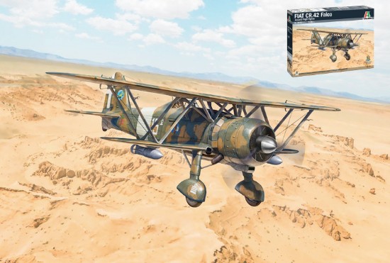 Immagine di FIAT CR.42 FALCO ASSAULT/NIGHT FIGHTER KIT 1:48