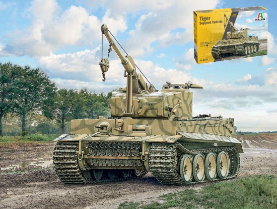 Immagine di TIGER SUPPORT VEHICLE KIT 1:35