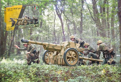 Immagine di PAK 97/38 AT GUN WITH CREW KIT 1:72