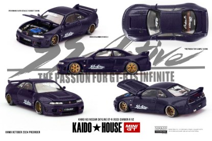 Immagine di NISSAN SKYLINE GT-R (R33) ACTIVE
CARBON R V2 1995 1:64
