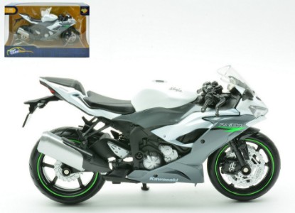Immagine di KAWASAKI NINJA ZX 6R WHITE 1:12