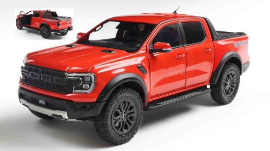 Immagine di FORD RANGER RAPTOR 2024 ORANGE
RAPTOR 1:18