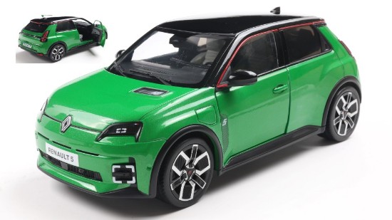 Immagine di RENAULT 5 E-TECH 2024 GREEN POP 1:18