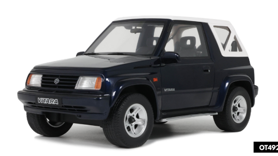 Immagine di SUZUKI VITARA CABRIO JLX 1994
DEEP BLUE PEARL METALLIC 1:18