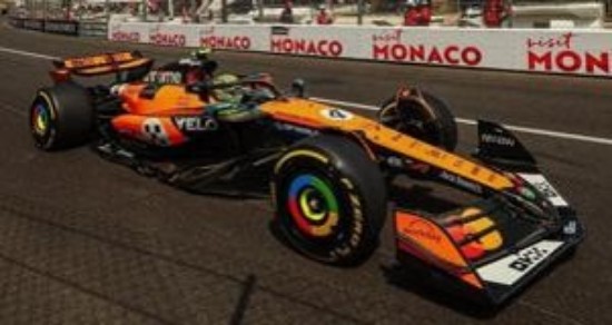 Immagine di MC LAREN MCL39 N.4 WINNER MONACO GP 2025 LANDO NORRIS 1:43