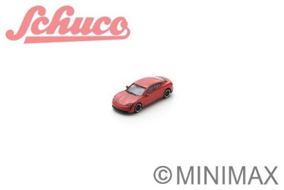 Immagine di PORSCHE TAYCAN TURBO S 2021 RED DIE CAST 1:87
