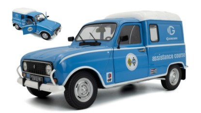 Immagine di RENAULT R4L F4 VAN GORDINI SERVICE 1976 BLUE/WHITE 1:18