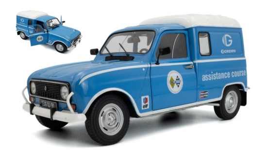 Immagine di RENAULT R4L F4 VAN GORDINI SERVICE 1976 BLUE/WHITE 1:18