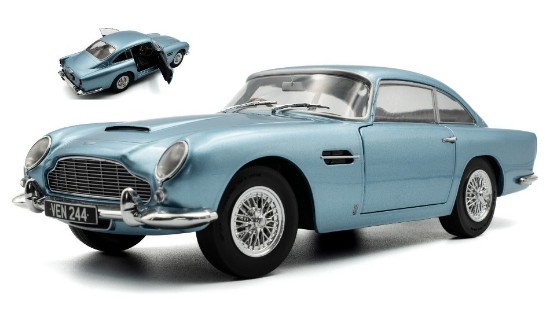 Immagine di ASTON MARTIN DB5 1964 MET.LIGHT BLUE 1:18