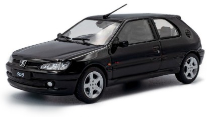 Immagine di PEUGEOT 306 S16 1994 NOIR ONYX 1:43