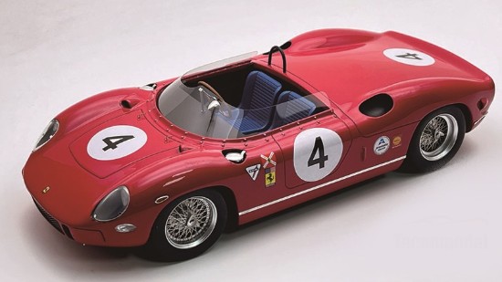 Immagine di FERRARI 330P N.4 WINN.NART 1964 P.RODRIGUEZ 1:18