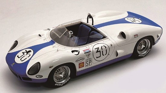 Immagine di FERRARI 330P N.30 12H SEBRING 1965 RODRIGUEZ-HILL 1:18