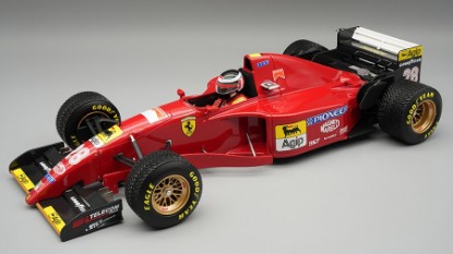 Immagine di FERRARI 412T2 N.28 JAPAN GP 1995 RAIN TYRES G.BERGER W/DRIVER 1:18