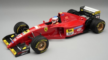 Immagine di FERRARI 412T2 N.27 JAPAN GP 1995 RAIN TYRES J.ALESI W/DRIVER 1:18