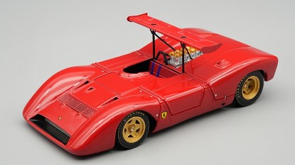 Immagine di FERRARI 612 CAN-AM RED 1968 PRESS VERSION 1:43