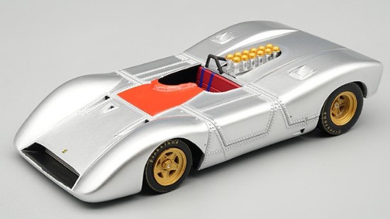 Immagine di FERRARI 612 CAN-AM MATT ALLUMINIUM 1968 PRESS VERSION 1:43