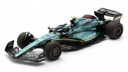 Immagine di ASTON MARTIN AMR23 N.14 7th BRITISH GP 2023 FERNANDO ALONSO 1:12
