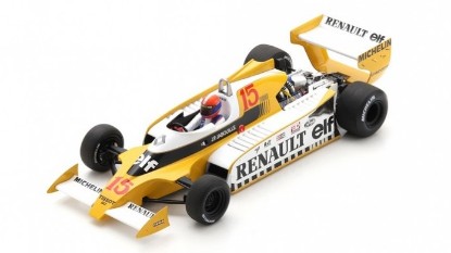 Immagine di RENAULT RS11 JEAN-PIERRE JABOUILLE 1979 N.15 WINNER FRENCH GP 1:18