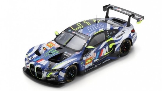 Immagine di BMW M4 GT3 N.46 24 H LE MANS 2024 V.ROSSI-A.SL HARTHY-M.MARTIN 1:18