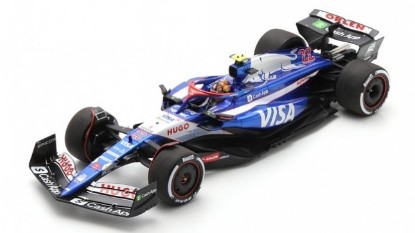 Immagine di RACING BULL VISA CASH RB N.22 SAUDI ARABIAN GP 2024 YUKI TSUNODA 1:18