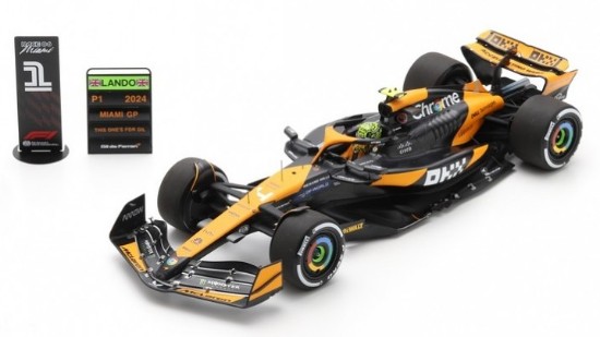 Immagine di MC LAREN F1 N.4 WINN.MIAMI GP 2024 LANDO NORRIS 1:18