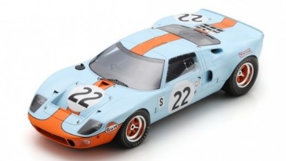 Immagine di FORD GT40 N.22 WINNER 12 H SEBRING 1969 ICKX-OLIVER 1:18