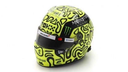 Immagine di CASCO LANDO NORRIS MC LAREN F1 TEAM 2025 1:5