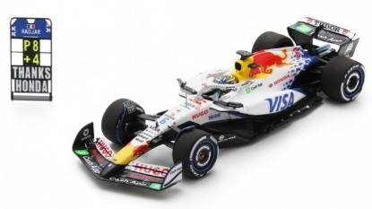 Immagine di RACING BULL VCARB 02 N.6 8th JAPAN GP 2025 ISACK HADJAR W/PIT BOARD 1:43