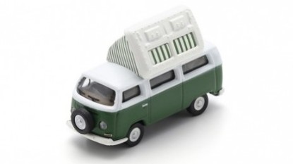Immagine di VW T2 CAMPINGBUS GREEN/WHITE DIE CAST 1:87