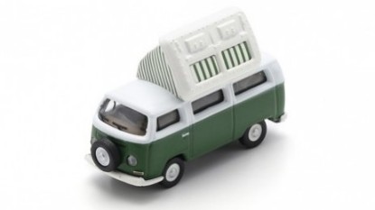 Immagine di VW T2 CAMPINGBUS GREEN/WHITE DIE CAST 1:87