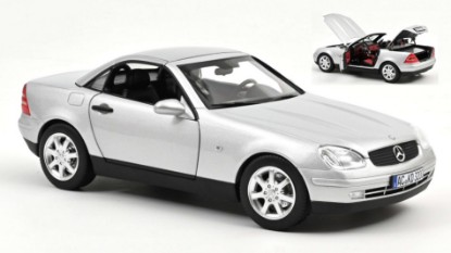 Immagine di MERCEDES SLK 1996 BRILLANT SILVER 1:18