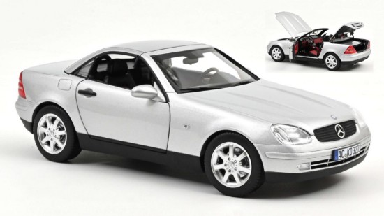 Immagine di MERCEDES SLK 1996 BRILLANT SILVER 1:18