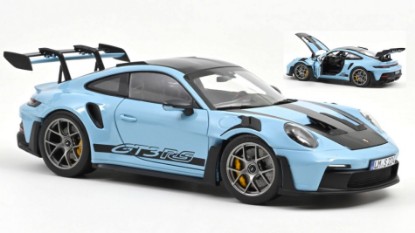 Immagine di PORSCHE 911 GT3 RS W/WEISSACH PACK 2022 LIGHT BLUE 1:18