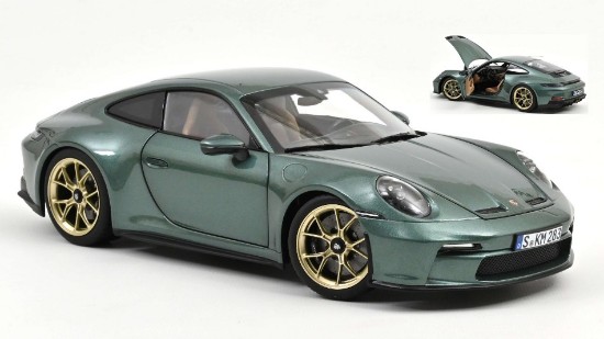 Immagine di PORSCHE 911 GT3 WITH TOURING PACKAGE 2021 MALACHITE MET.GREEN 1:18