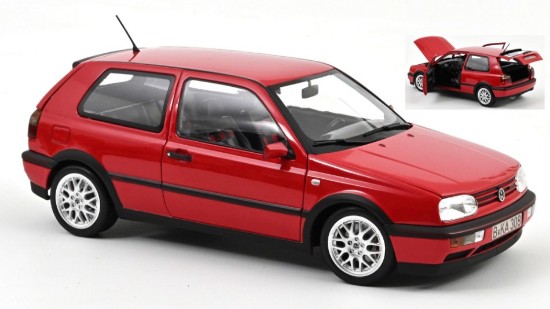 Immagine di VW GOLF GTI 1996 FLASH RED 1:18