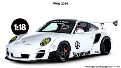 Immagine di LB-WORKS TURBO 2024 WHITE 1:18