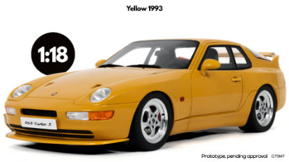 Immagine di PORSCHE 968 TURBO S
1993 YELLOW 1:18