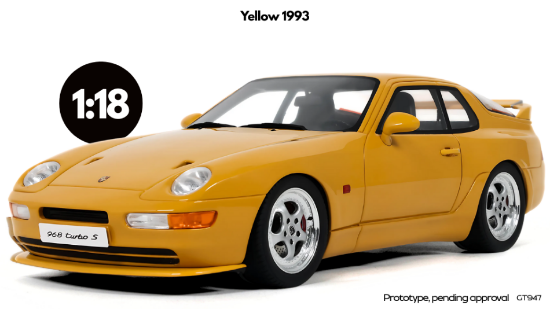 Immagine di PORSCHE 968 TURBO S
1993 YELLOW 1:18