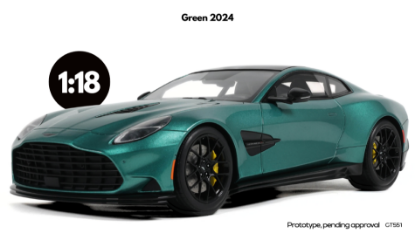 Immagine di ASTON MARTIN
VANQUISH 2024 GREEN 1:18