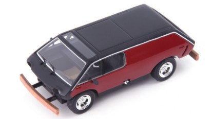 Immagine di BRUBAKER BOX VAN 1972 RED-BLACK 1:43