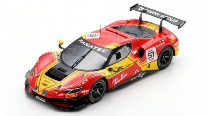 Immagine di FERRARI 296 GT3 N.51 2nd 24H SPA 2024 ROVERA-RIGON-PIER GUIDI 1:18