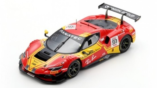 Immagine di FERRARI 296 GT3 N.51 2nd 24H SPA 2024 ROVERA-RIGON-PIER GUIDI 1:18