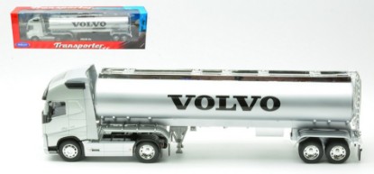 Immagine di VOLVO FH 4x2 TRACTOR SILVER W/SILVER OIL TANKER 1:32