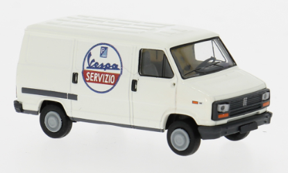 Immagine di FIAT DUCATO VESPA SERVICE 1982 WHITE 1:87
