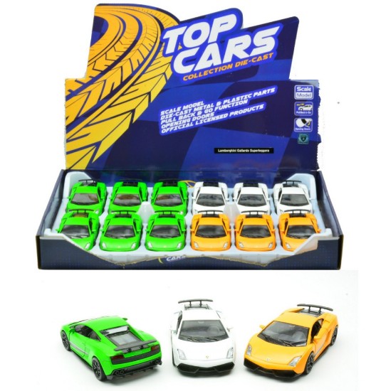 Immagine di LAMBORGHINI GALLARDO LP570-4 SUPERLEGGERA COL.ASS. cm 12