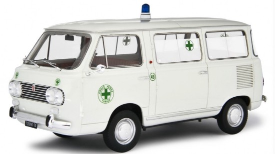 Immagine di FIAT 850 FAMILIARE 1965 AMBULANZA 1:18
