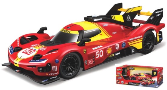 Immagine di FERRARI 499P N.50 WINNER 24 H LE MANS 2024 RADIOCOMANDO 1:24